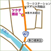 tsukudaの地図